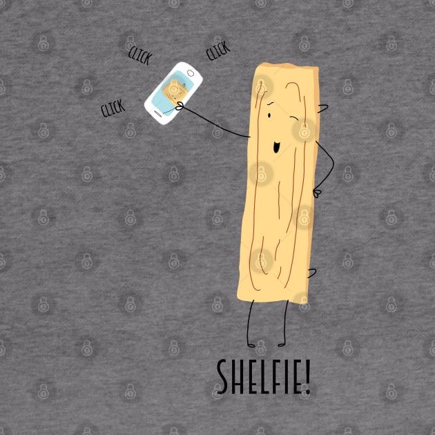 Shelfie by coryreid_illustration
